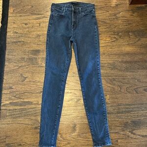 J Brand Maria‎ Bluebird dark wash high waist skinny stretch jeans women’s size 8